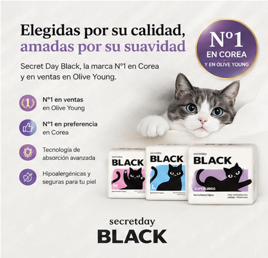 Línea Secret Day Black y reconocimiento de marca